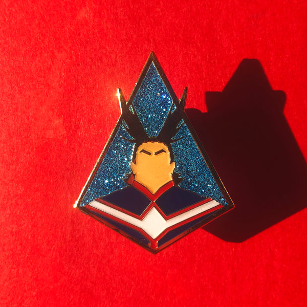 Malingmouse All Might Husbando My Hero Academia top enamel pin bundle