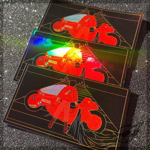 Akira Holographic Sticker Pack (3 stickers in a Pack)